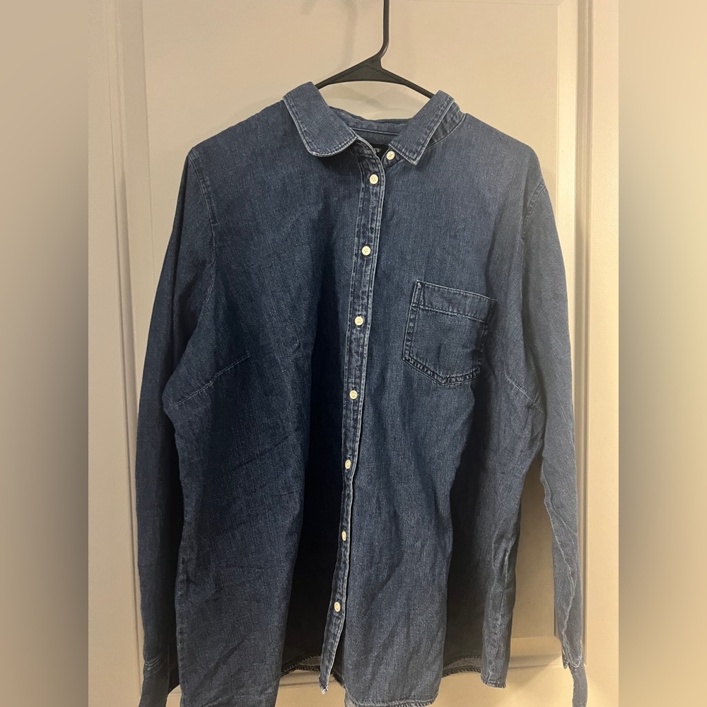J. CREW JEAN LONG SLEEVE TOP